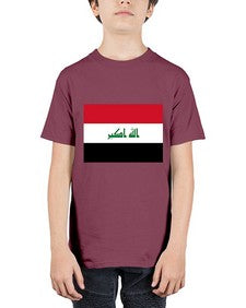 Iraq 961# - world flags - Youth Tee Unisex