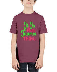It is a taurus thing 259# - taurus - Youth Tee Unisex