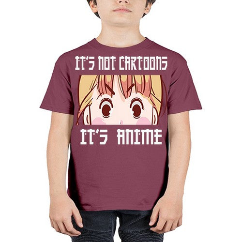 Its Not Cartoons Its Anime Anime 255# - anime - Youth Tee Unisex