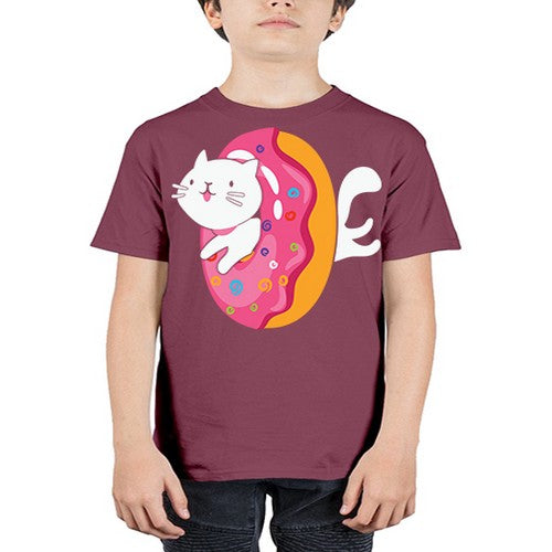 Kawaii Cat Donut Anime Lover Anime 267# - anime - Youth Tee Unisex