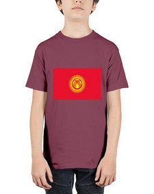 Kyrgyzstan 1103# - world flags - Youth Tee Unisex
