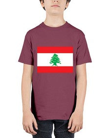 Lebanon 1122# - world flags - Youth Tee Unisex