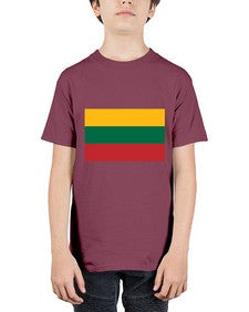 Lithuania 1149# - world flags - Youth Tee Unisex