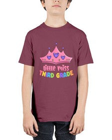 Little Miss third Grade 489# - third grade - Youth Tee Unisex
