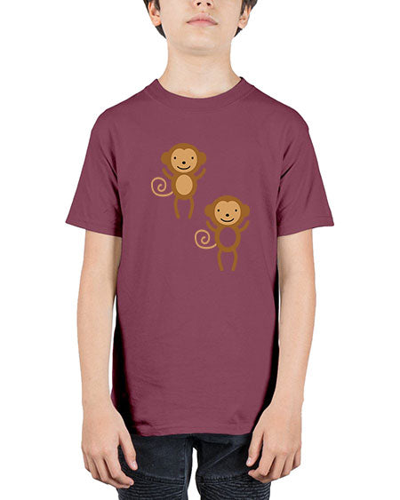 Little_monkeys_MF_5814 - monkey - Youth Tee Unisex