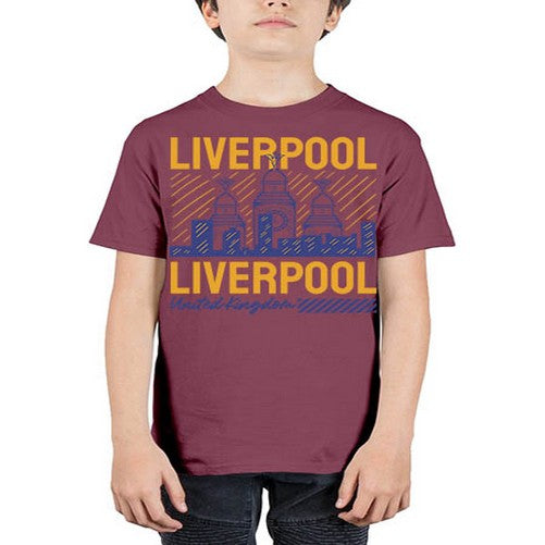 Liverpool 1152# - cities - Youth Tee Unisex