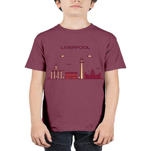 Liverpool 1153# - cities - Youth Tee Unisex