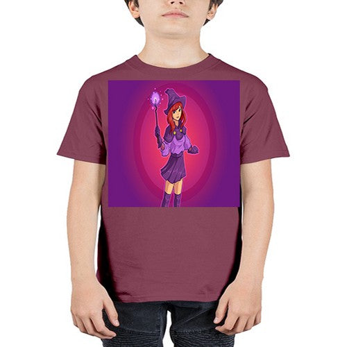 Magician school girl 181# - anime - Youth Tee Unisex