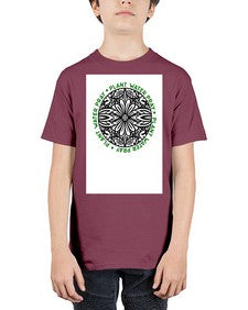 Mandala Garden Round 910# - mandala - Youth Tee Unisex