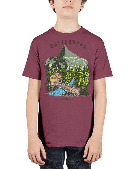Matterhorn 21# - nature - Youth Tee Unisex