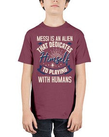 Messi is alien that dedicates himself 33# - ufo - Youth Tee Unisex