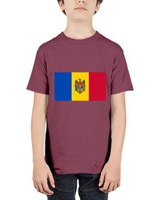 Moldova 1332# - world flags - Youth Tee Unisex