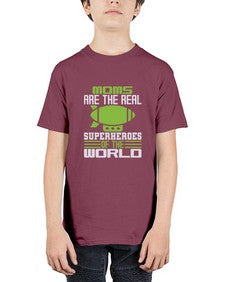 Moms are 170# - cartoon super hero - Youth Tee Unisex
