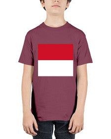 Monaco 1333# - world flags - Youth Tee Unisex