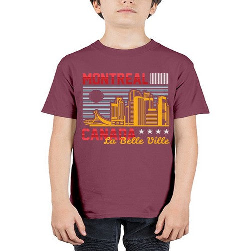 Montreal 1348# - cities - Youth Tee Unisex