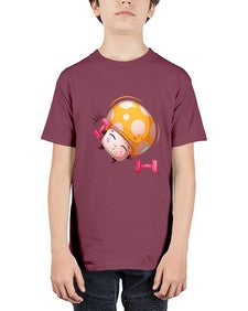 Mushroom 190# - cartoon food - Youth Tee Unisex