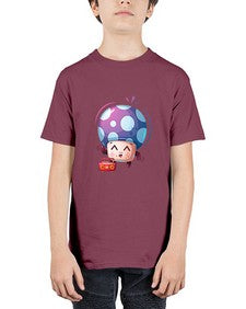 Mushroom 192# - cartoon food - Youth Tee Unisex