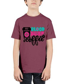 My Blood Type Is Coffee Style Style 1100# - nurse - Youth Tee Unisex