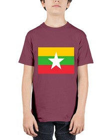Myanmar 1398# - world flags - Youth Tee Unisex