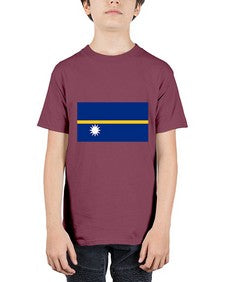 Nauru 1419# - world flags - Youth Tee Unisex