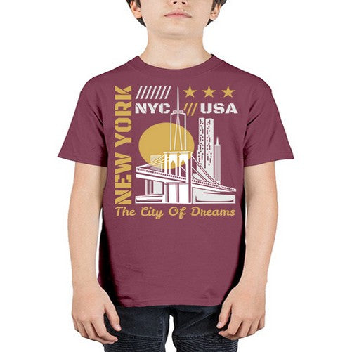 New York 1475# - cities - Youth Tee Unisex