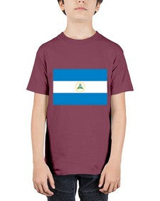 Nicaragua 1487# - world flags - Youth Tee Unisex