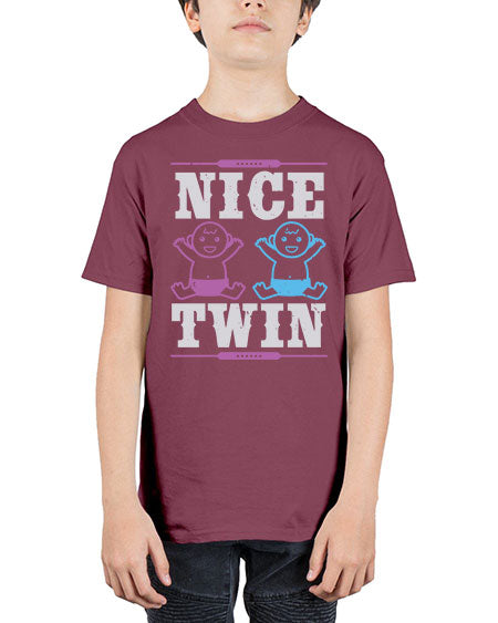 Nice Twin Style 167# - baby shower - Youth Tee Unisex
