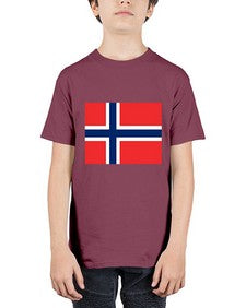 Norway 1513# - world flags - Youth Tee Unisex