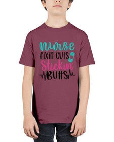 Nurse Fixin Cuts Stickin Style Style 1153# - nurse - Youth Tee Unisex