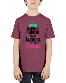 Nurse I Can Deal With Trauma Style Style 1159# - nurse - Youth Tee Unisex
