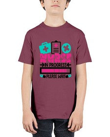 Nurse In Progress Please Wait Style Style 1160# - nurse - Youth Tee Unisex