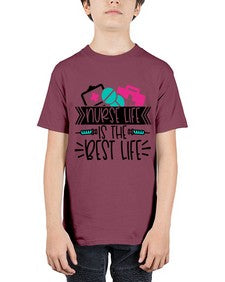 Nurse Life Is The Best Life Style Style 1170# - nurse - Youth Tee Unisex