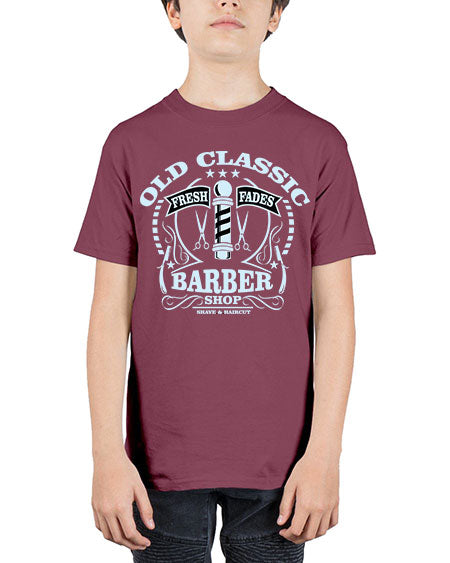 Old Classic Barber1285# - barber - Youth Tee Unisex