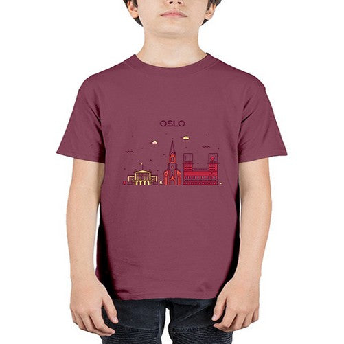 Oslo 1554# - cities - Youth Tee Unisex