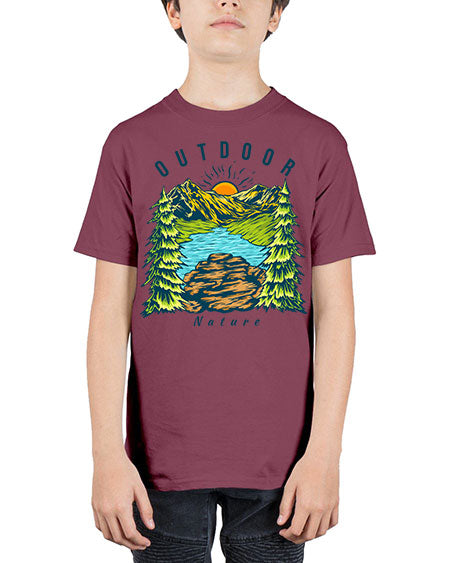 Outdoor Nature 17# - nature - Youth Tee Unisex