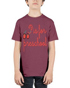 P is for preschool 615# - prek headstart - Youth Tee Unisex