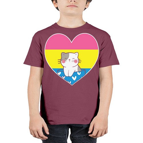 Pansexual Kawaii Cat Anime Art Anime 272# - anime - Youth Tee Unisex