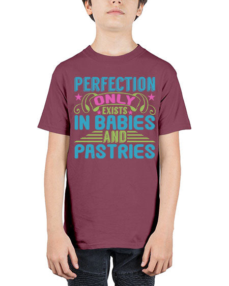 Perfection only exists in babies and pastires Style 183# - baby - Youth Tee Unisex