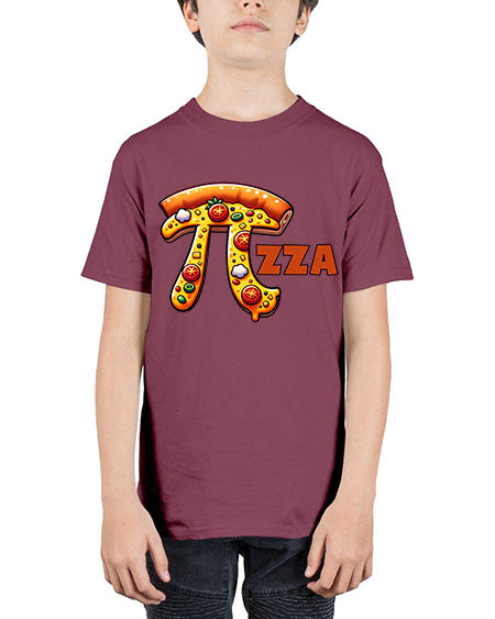 Pizza Pi Day Funny 40# - pi - Youth Tee Unisex
