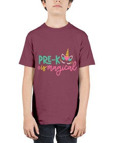 PreK Is Magical 667# - prek headstart - Youth Tee Unisex
