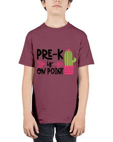 PreK Is On Point 668# - prek headstart - Youth Tee Unisex
