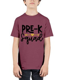 PreK Squad 678# - prek headstart - Youth Tee Unisex
