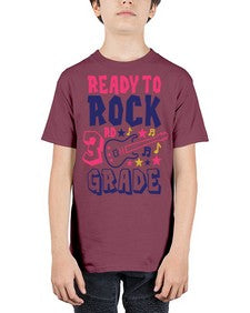 Ready To Rock third 738# - third grade - Youth Tee Unisex