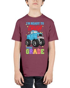 Ready to Crush third Grade 722# - third grade - Youth Tee Unisex