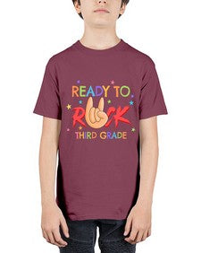 Ready to Rock third Grade 737# - third grade - Youth Tee Unisex