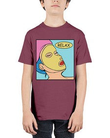 Relax 1013# - art pop art - Youth Tee Unisex