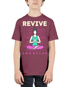 Revive and Relax 500# - yoga - Youth Tee Unisex