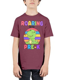 Roaring to PreK Trex 771# - prek headstart - Youth Tee Unisex