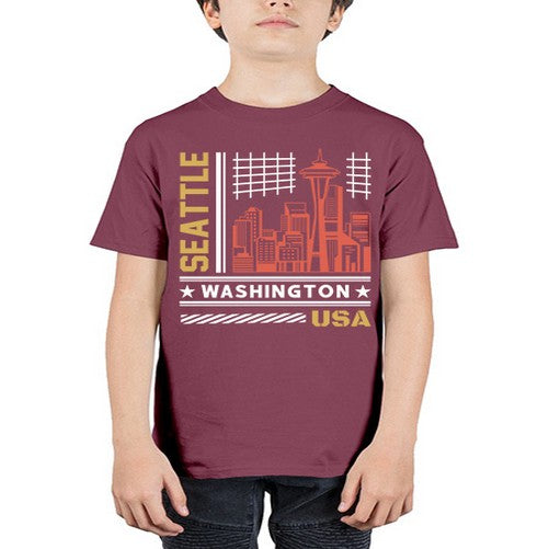 Seattle 1809# - cities - Youth Tee Unisex