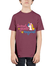 Second Grade Is Magical 822# - second grade - Youth Tee Unisex